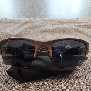 Oakley Sunglasses Flak Jacket Woodland Camo